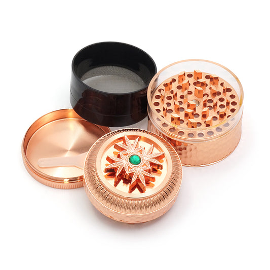 Grinder pink gold 52mm (4 parties)