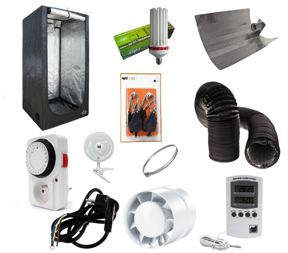 Box de culture indoor complet 250W CFL (100x100x200cm)