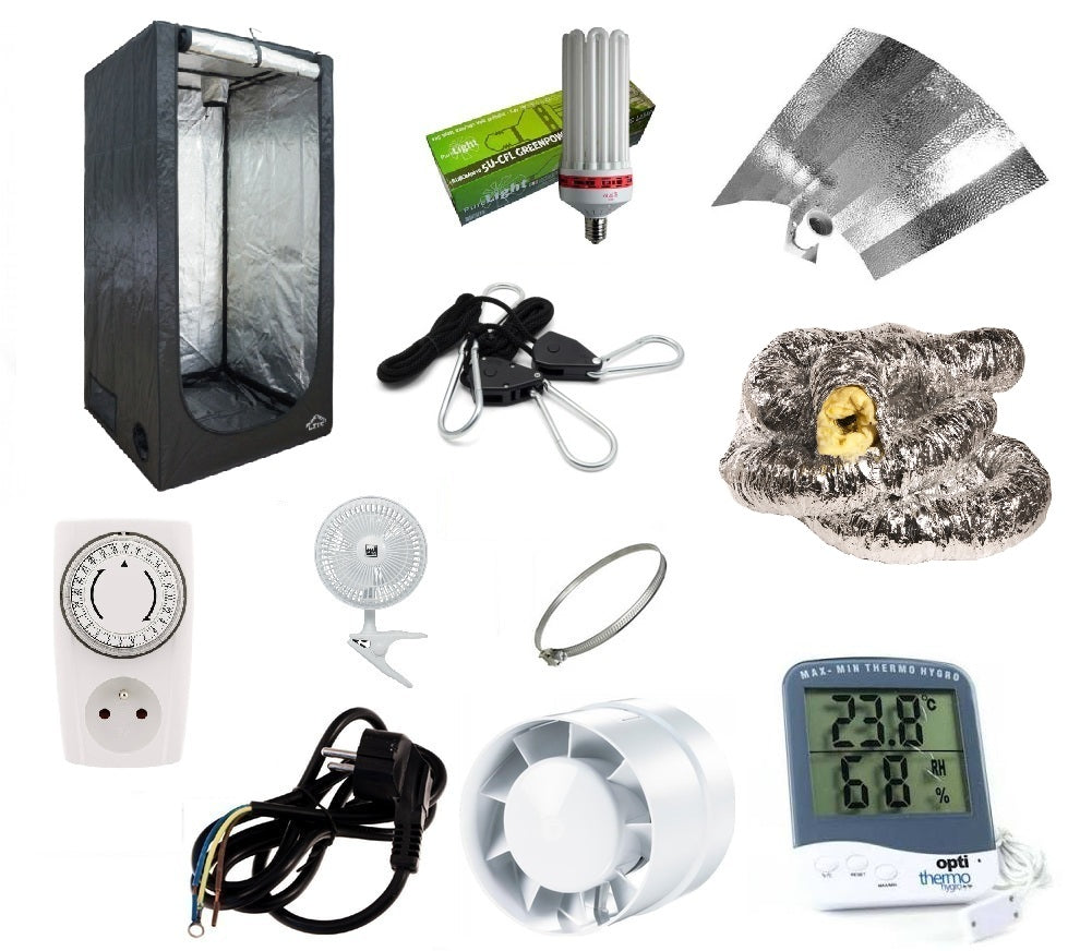 Box de culture indoor complet ECO 250W CFL (100x100x200cm)