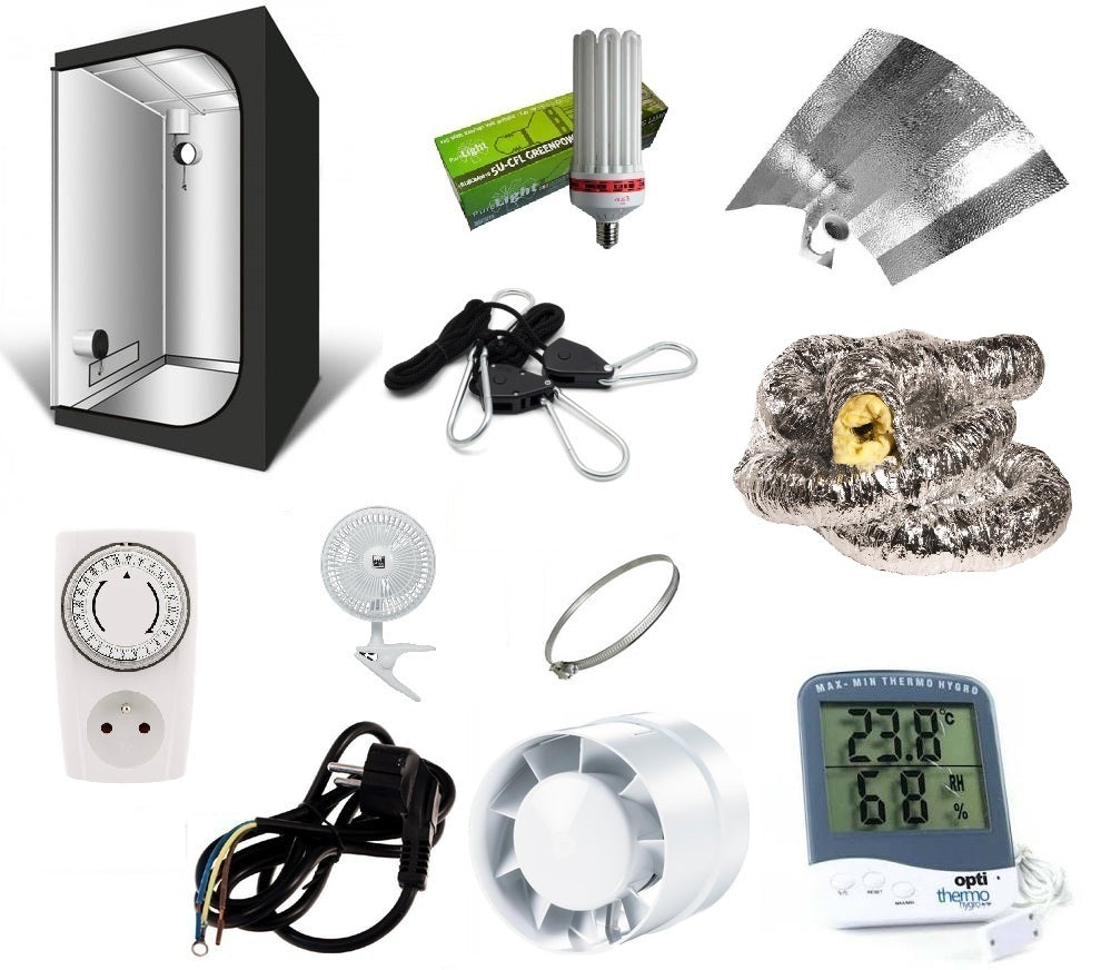Box de culture indoor complet ECO 250W CFL (60x60x160cm)