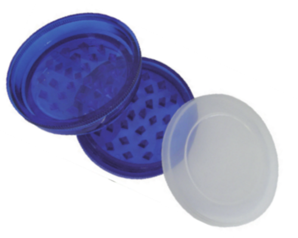 Grinder plastique bleu