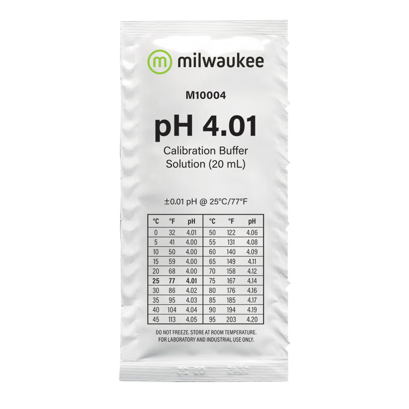 Solution calibration PH 4