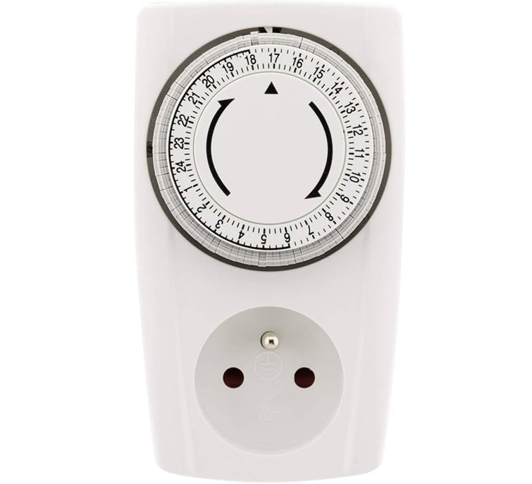 Minuteur mécanique pour lampes