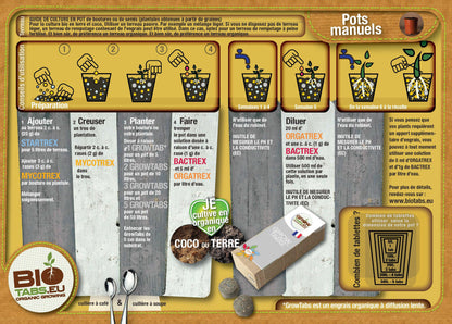 BioTabs Starter Pack – Kit Engrais Bio Complet 100% Biologique