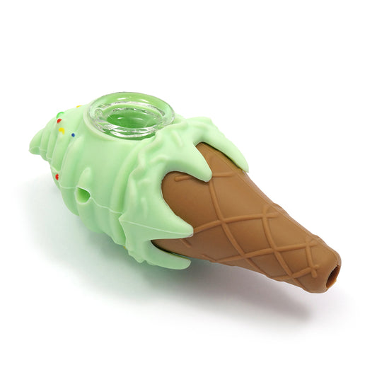 Pipe en silicone glace