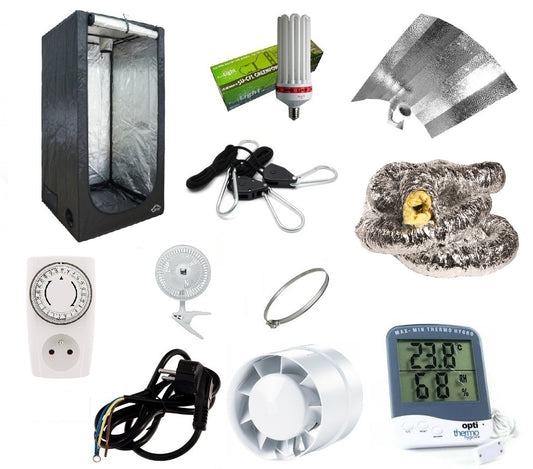 Box de culture indoor complet ECO 250W CFL (100x100x200cm)