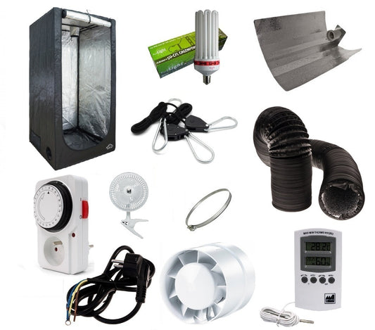 Box de culture indoor complet 250W CFL (100x100x200cm)