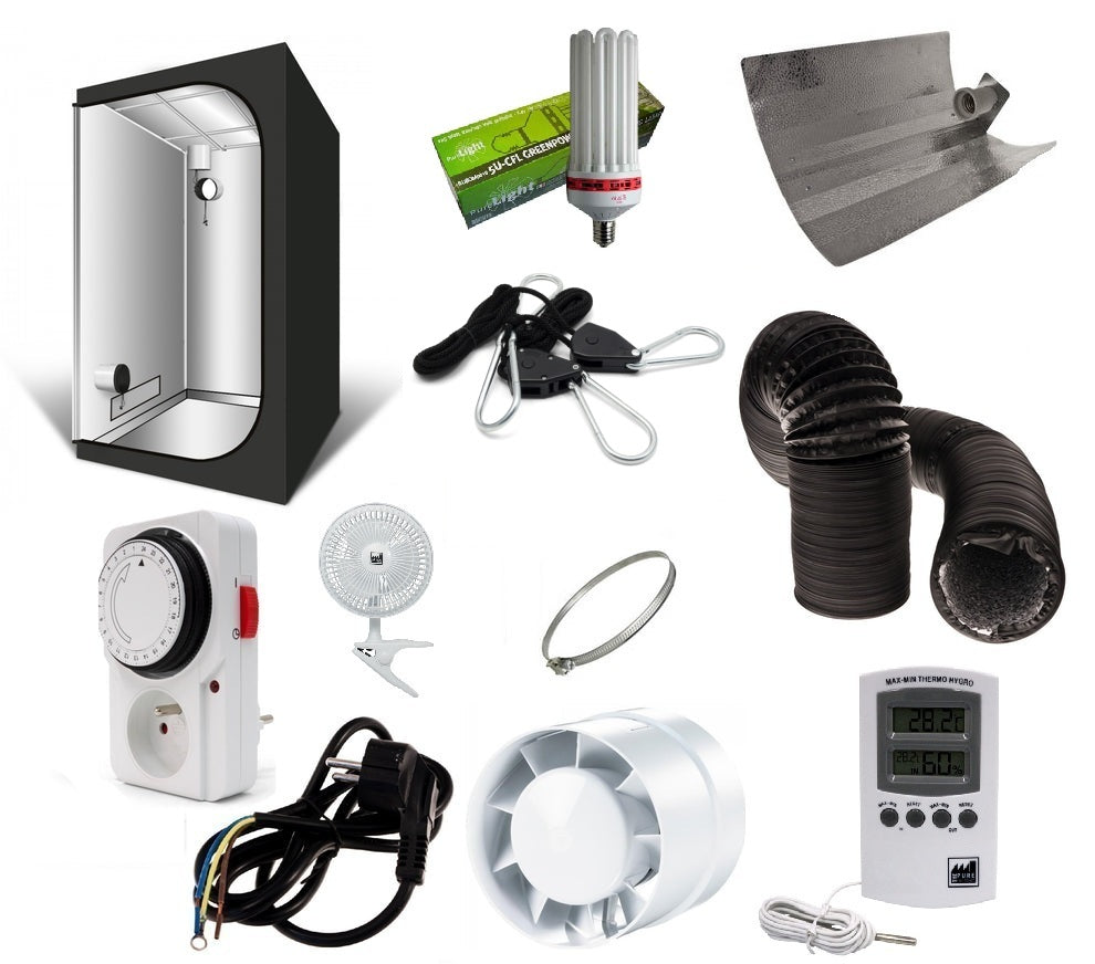 Box de culture indoor complet 250W CFL (80x80x180cm)