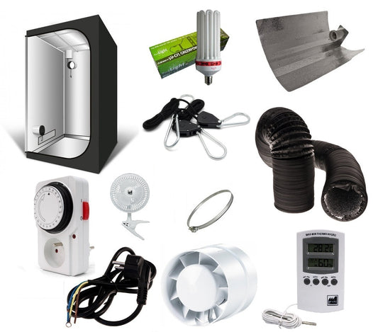 Box de culture indoor complet 250W CFL (80x80x180cm)