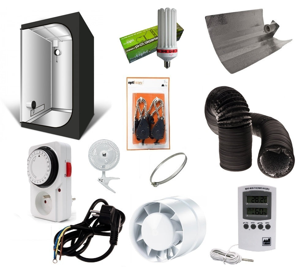 Box de culture indoor complet 250W CFL (60x60x160cm)