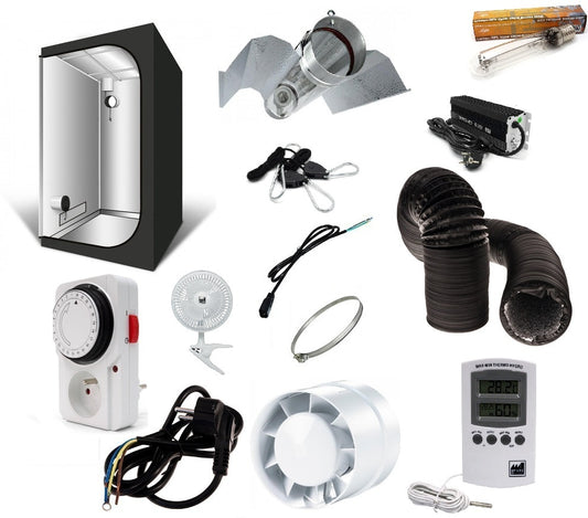 Box de culture indoor complet 250W HPS (60x60x160cm)