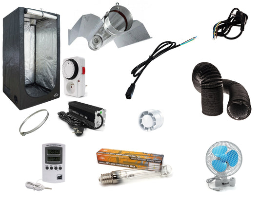 Box de culture indoor complet 400w HPS (100x100x200cm)