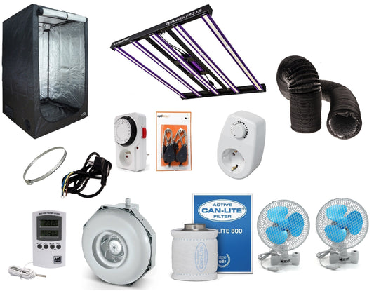 Box complet LED 465w (120x120x200cm)