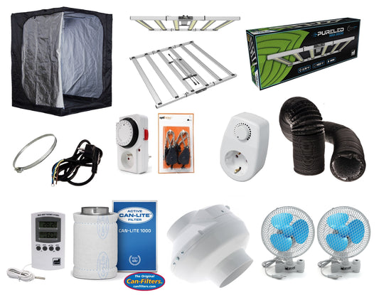 Box complet LED 660w (150x150x200cm)