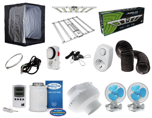 Box de culture indoor complet LED 660w (150x150x200cm)