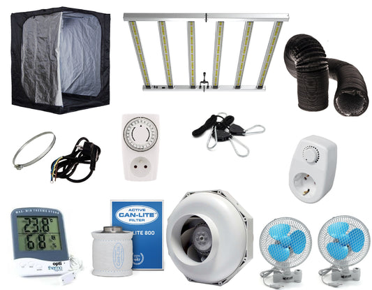 Box de culture indoor complet LED 720w (150x150x200cm)