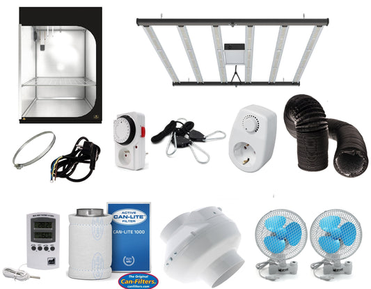 Box de culture indoor complet LED 720w (150x150x217cm)