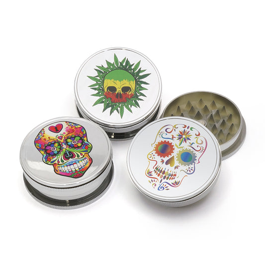 Grinder plastique chrome 61mm