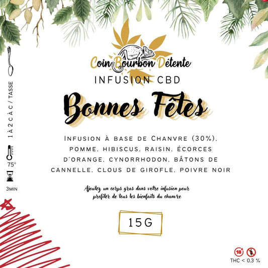 Infusion CBD (Bonnes Fêtes)