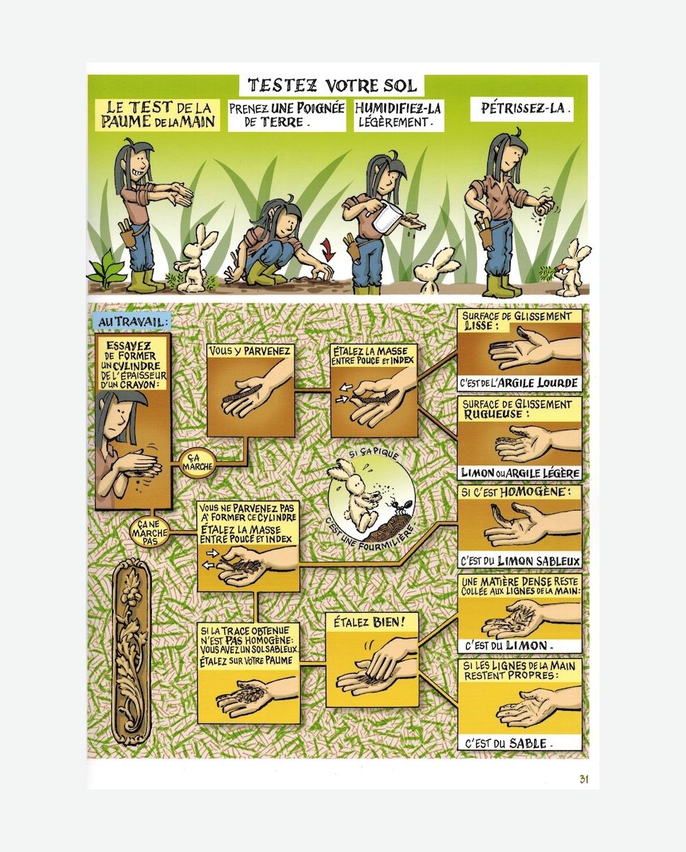 Jardiner Bio en bandes dessinées