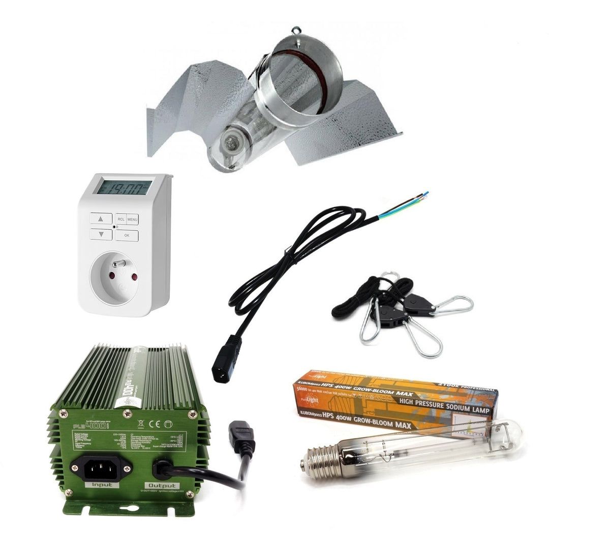 Kit éclairage réglable PRO HPS 200w/300w/400W