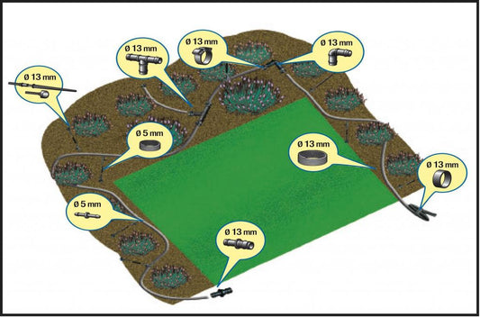 Kit d'arrosage automatique 8 plantes
