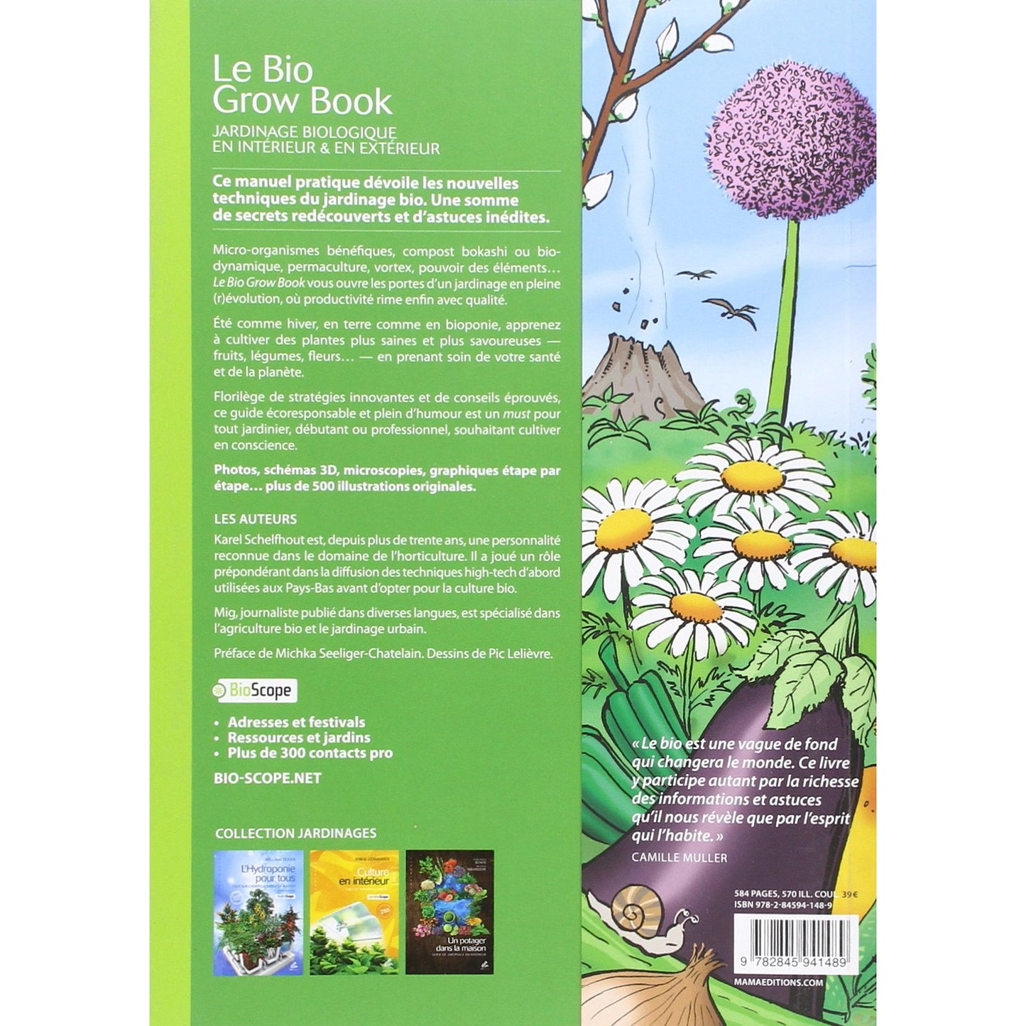 Le Bio Grow Book par Karel Schelfhout de Biotabs